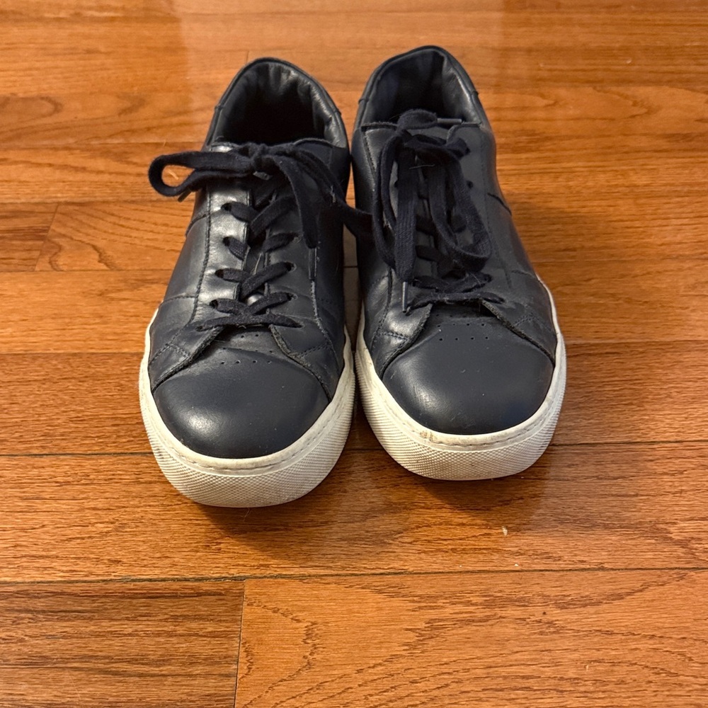 GREATS Royale Leather Sneakers – Navy/White – Men’s Size 11.5